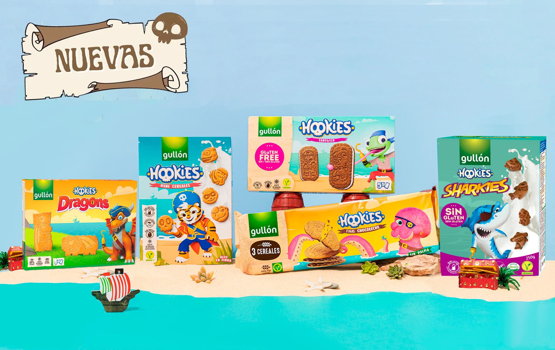 Banner Galletas Infantiles Gullón Hookies