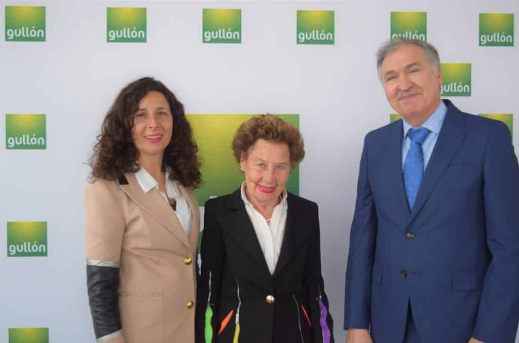 Presidentas y consejero delegado Galletas Gullón