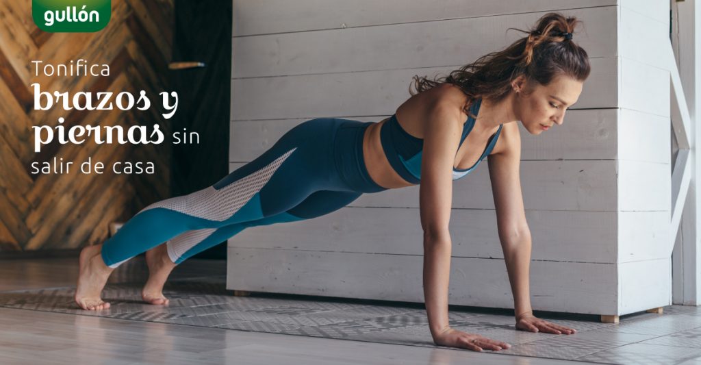Tonifica brazos y piernas sin salir de casa | Galletas Gullón